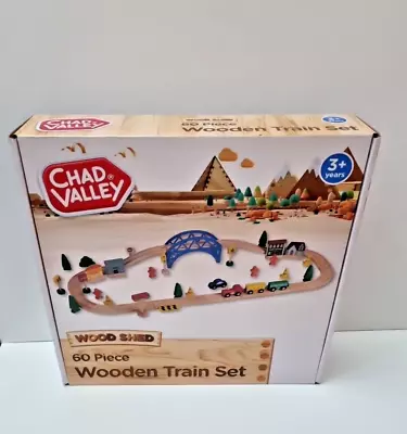 Chad Valley 60-Piece Train Set (6317) - New/sealed • £19.99