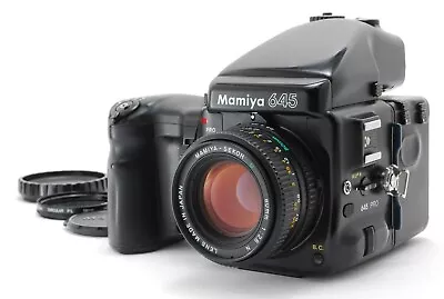 [MINT] Mamiya 645 PRO Film Camera AE Finder Sekor C 80mm F/2.8 N Lens From JAPAN • $749.99