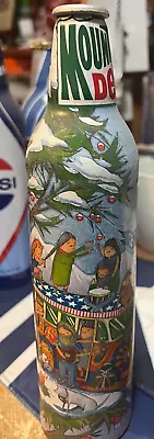 Green Label Art-----empty---aluminum Mountain Dew Bottle---danny Davis • $16.99