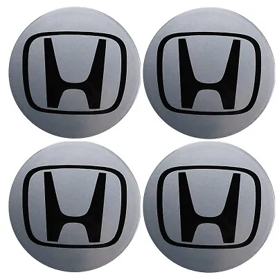 Set Of 4 OEM 1999-2017 Honda Silver 2 3/4 Inch Wheel Hub Center Cap 44732S9AA00 • $24.83