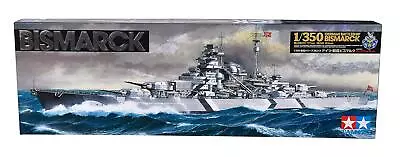 TAMIYA 1/350 German Battleship Bismarck TAM78013 Plastic Models Boats • £59.53