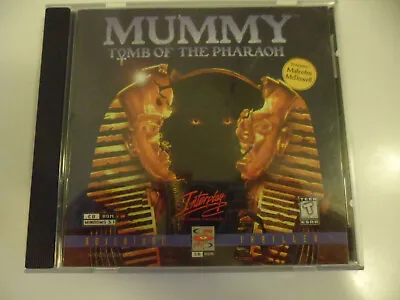 Mummy Tomb Of The Pharaoh Vintage PC Game 1997 CD Rom Windows 3.1 & Windows 95 • $3