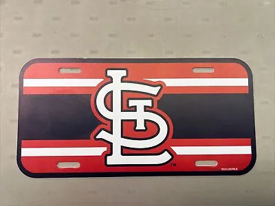 ST. LOUIS CARDINALS ~ Official MLB Plastic Color License Plate ~ New! • $10