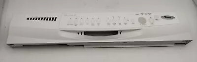 OEM Whirlpool WP3385745 Dishwasher White Control Panel And Touchpad • $112