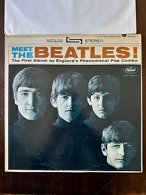 Meet  The Beatles First Album Capitol  St-2047 Vinyl Album Stereo Ery Good • $39