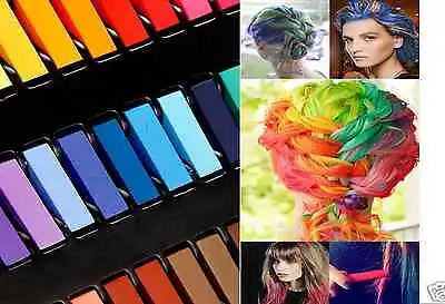 36 X Hair Chalk In Instant Colour Added Flair (Temporary Colour) • £9.99