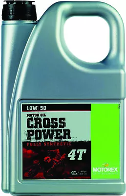 Motorex Cross Power 4T 4 Liters 10W50 #102257 • $67.92