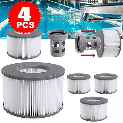 4Pcs MSpa Hot Tub Filter Cartridge Replacement Fits For Mspa Hot Tubs From 2020 • £13.89