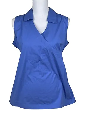 Motherhood Maternity Women's Sleeveless Blue Top - Size M • $10