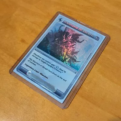 WARRIORS OF OWAYKI Ultra Rare Foil First Edition Chaotic Card NM • $39.99