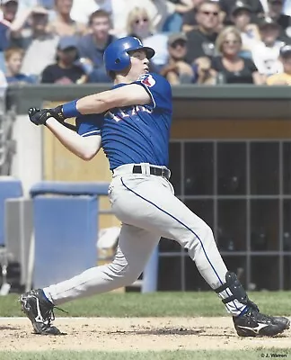 8x10 Photo Baseball Mark Teixeira Texas Rangers Batting Game Action • $2.99