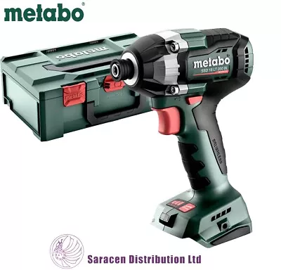 METABO SSD 18 LT 200 BL CORDLESS IMPACT DRIVER 18v BODY ONLY - 602397840 • £109