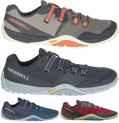 MERRELL Trail Glove 6 Barefoot Trail Running Trainers Athletic Shoes Mens New • £118.99