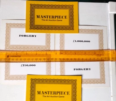 £9.99 • Buy Original Masterpiece Value Cards From Board Game By Parker Bros. 24 In Total 