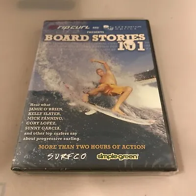 Surfing DVD Board Stories 101 Jamie O'Brien Kelly Slater Corey Lopez NEW SEALED • $10.03