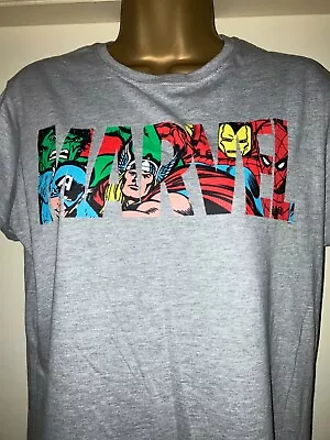 Marvel Comics SURER HEROES   Slim Fit   T/shirt • £4.50