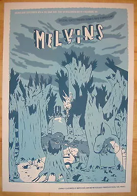 2004 Melvins - Milwaukee Silkscreen Concert Poster S/n By KMI • $22.90