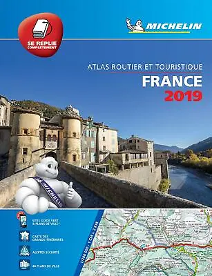 £9.97 • Buy France 2019 - Tourist & Motoring Atlas Multi-flex A4 Spiral