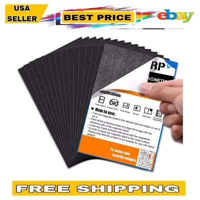 15 Pack Magnetic Sheet With Adhesive Displate Replacement Magnets Backing • $9.48