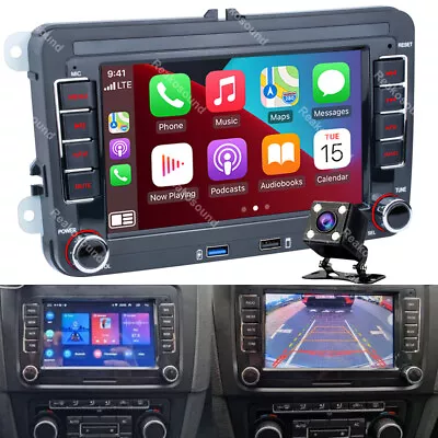 For VW Volkswagen Jetta Passat 32GB Android 13 Car Stereo Radio Carplay GPS Navi • $119.99