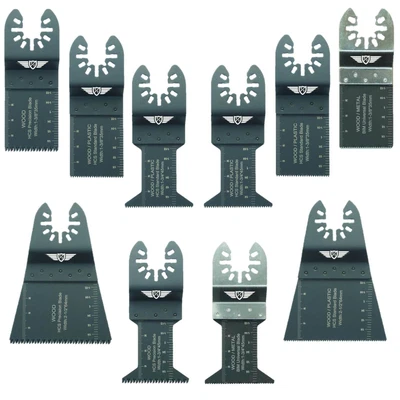 £14.99 • Buy 10 X Mix Blades For Dewalt Stanley Black And Decker Bosch Multitool Multi Tool
