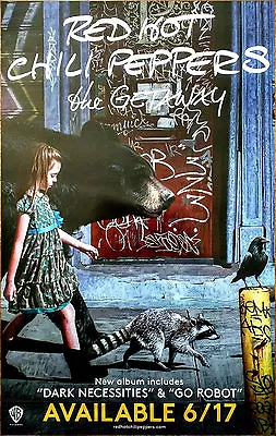 $69.99 • Buy RED HOT CHILI PEPPERS The Getaway Ltd Ed RARE Tour Poster +BONUS Poster! RHCP