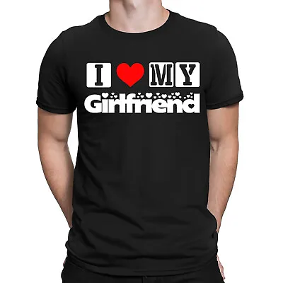I Love My Girlfriend Funny Boyfriend Valentines Gift Novelty Mens T-Shirts #ILD9 • £9.99