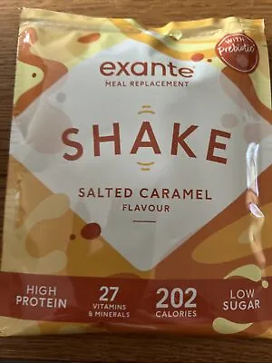 £16.99 • Buy Exante Low Sugar Salted Caramel Meal Replacement Shake X 10. ** NEW **