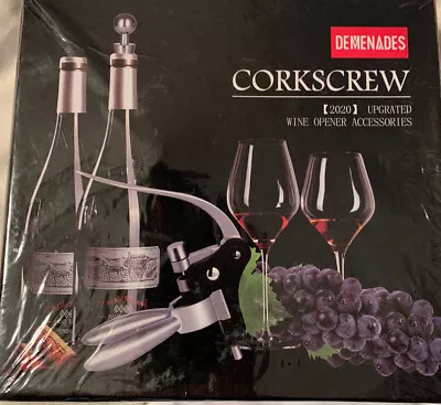 Demenades Rabbit Wine Bottle Opener Corkscrew Set( 2020) Upgraded • $15