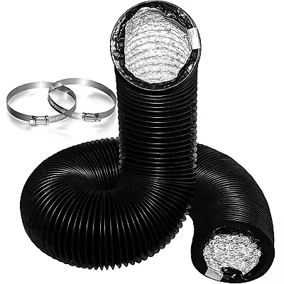 4/6/8 Inch 10/25FT Aluminum Ducting Protection Dryer Vent Hose HVAC Exhaust Foil • $15.89