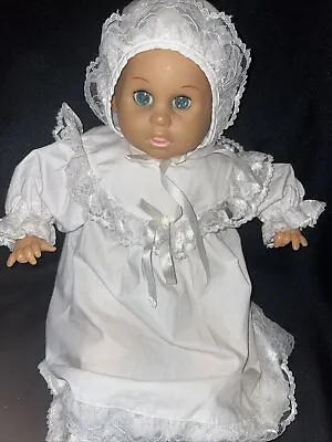 Christening Vinyl Doll Arms Legs With Cloth Body • $65