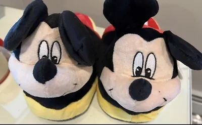 Mickey Mouse Slippers With Moveable Ears • $13