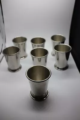 Set Of 7 Kirk Stieff Julep Cups – Wow • $100