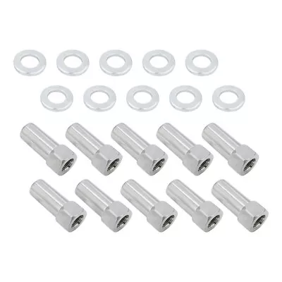 STP-WN5120K10-CHM-OP Wheel Lug Nut Kit Chrome Cragar Weld SST Open End Mag  • $44.05