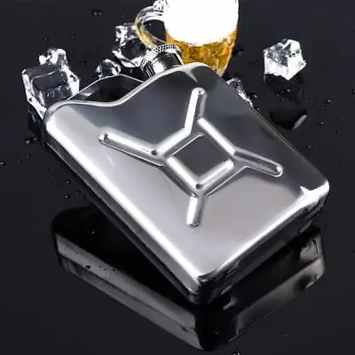 Drinkware Liquor Whisky Bottle Hip Flask With Funnel Home Wedding Party Bar • $17.50
