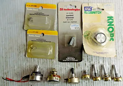 MICRO POTENTIOMETER LINEAR TAPER POTENTIOMETER CERMET TRIMMER KNOB 11 Pieces • $23.95