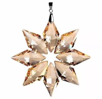 Hanging Crystal Snowflake Christmas Tree Ornament Home Party Decoration Pendant • $14.99