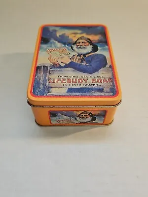 LIFEBUOY SOAP Tin Container Vintage Reproduction Bristol Ware Empty • $9.99