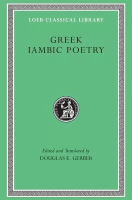 NEW BOOK Greek Iambic Poetry - From The Seventh To The Fifth Centuries BC By Dou • $59.66