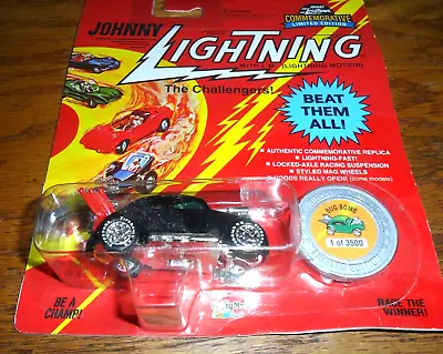 $19 • Buy 1/3500 SEATTLE TOY SHOW Johnny Lightning Challengers Black VW BUG BOMB LIMITED