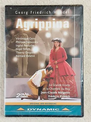 Handel Agrippina (DVD) Jean-Claude Malgoire Frederic Fisbach (2007) New & Sealed • £9.95