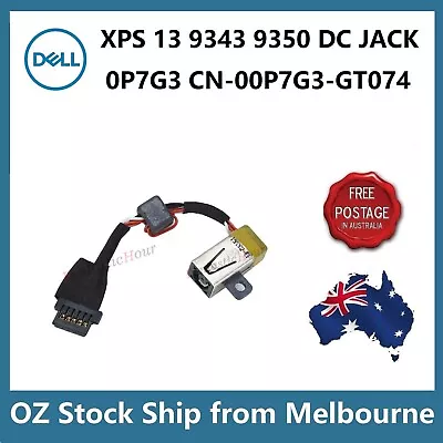 Charging Port Socket Cable DC Jack For Dell XPS 13 9343 9350 9360 P54G 0P7G3 • $11