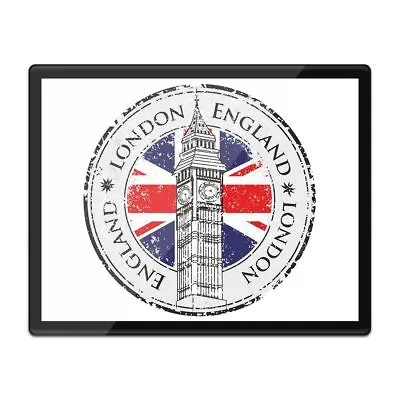 Placemat Mousemat 8x10 - London England UK Big Ben Union Jack  #5998 • £7.49