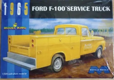 Opened Moebius Models 1/25 1965 Ford F-100 Service Truck • $15