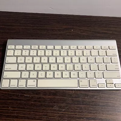 Apple Wireless Bluetooth Slim Mini Keyboard Model A1314 Mac Aluminum Untested • $5