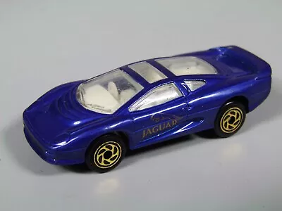 Matchbox Jaguar XJ220 Blue 1992 Playworn 7cm • £4
