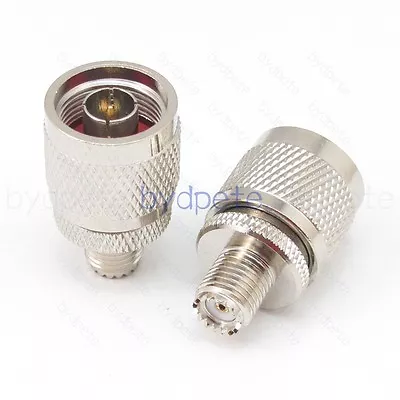 $2.99 • Buy N Type Male To Mini UHF Female Adapter RF Connector And Plug & Jack Bydpete New