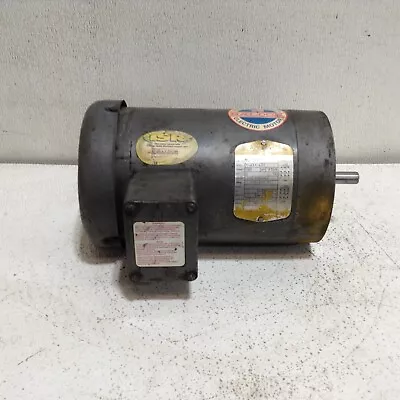 Baldor VM3555 3-Phase Motor 2 HP 208-230/460 VAC 3450 RPM 56C 35A13-672 (TSC) • $259.99