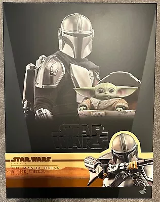 Sideshow Hot Toys Star Wars The Mandalorian And The Child Deluxe 1/6th TMS015 • $150