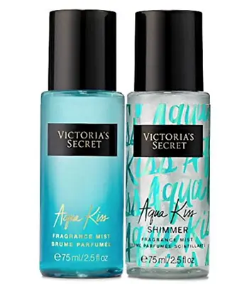 Victoria's Secret AQUA KISS Mini Fragrance Mist + Shimmer Mist Gift Set • $19.50